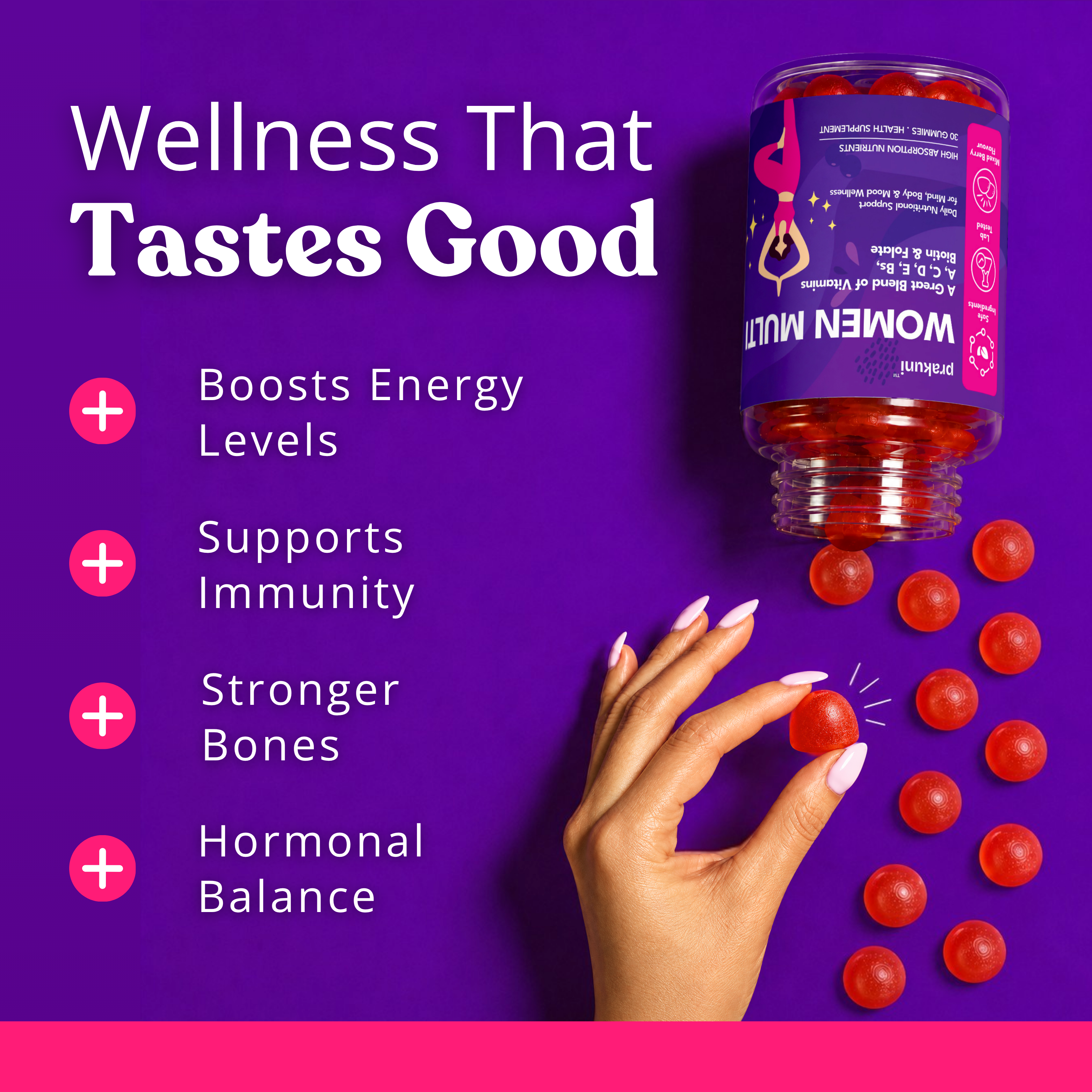 Women’s Multivitamin Gummies for Daily Wellness